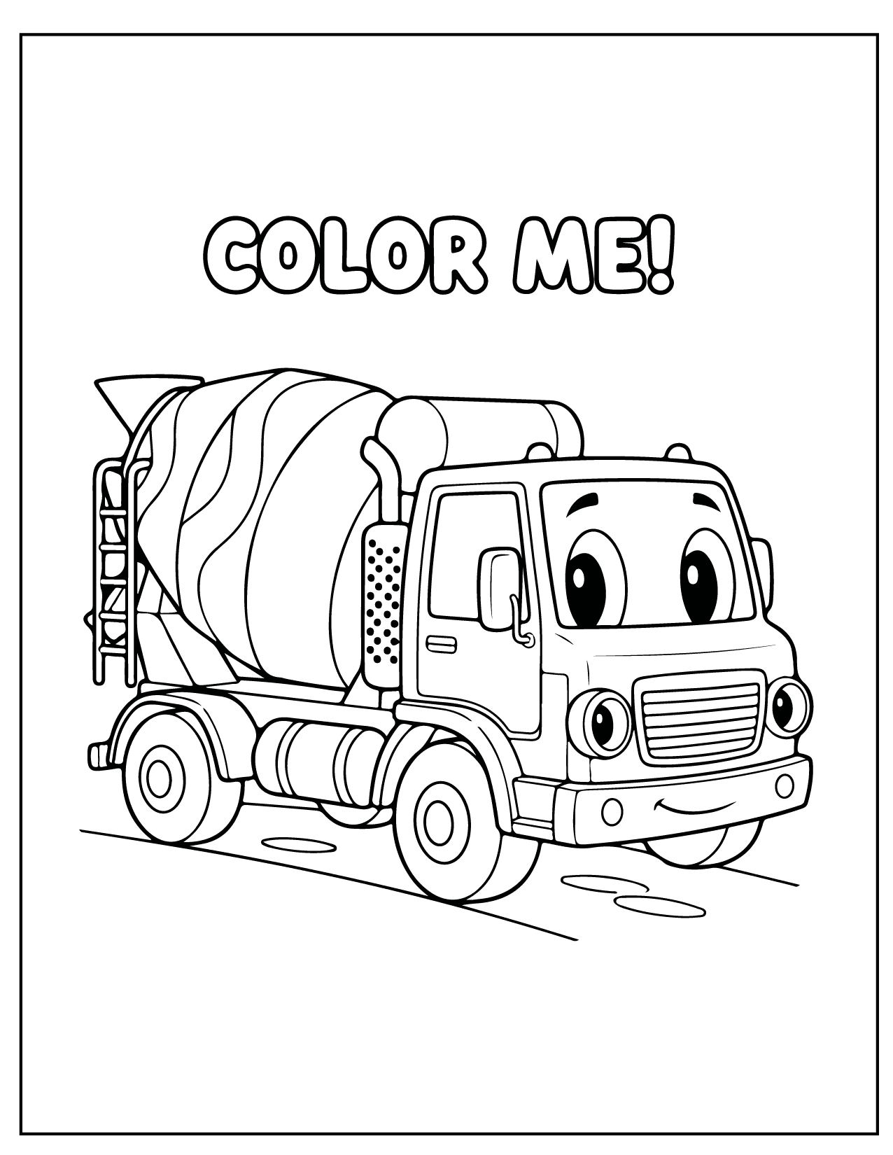 Betonomieszarka do kolorowania